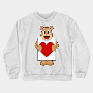 Bear Poker Poker cards Card game Crewneck Sweatshirt